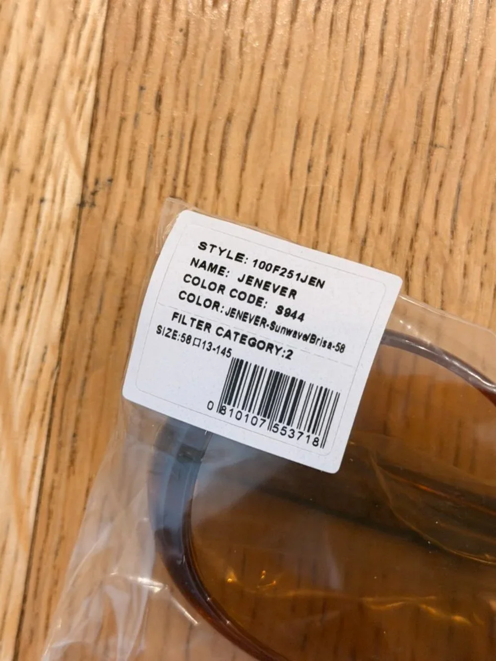 NIB $170 Raen Jenever Sunwave Brisa 58mm Sunglasses